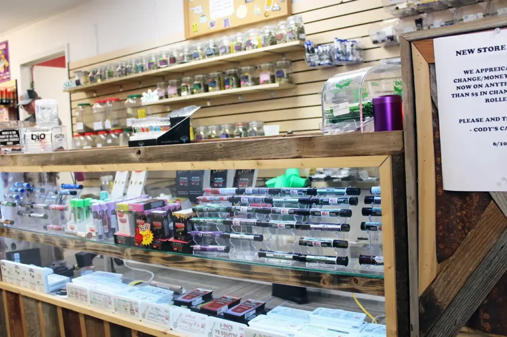 did I mention Cody's has a insane amount of pre-rolls ready to go including infused prerolls like chill sticks cavicones and more